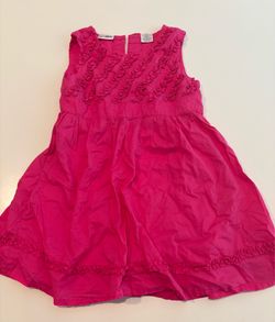 Kids R Us Girls Pink Ruffle Dress Size 4T - Great Condition