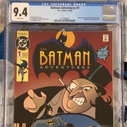 Batman Adventures #1 1992 CGC 9.4