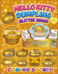 San Diego Comic-Con Dumplings Hello Kitty Themed