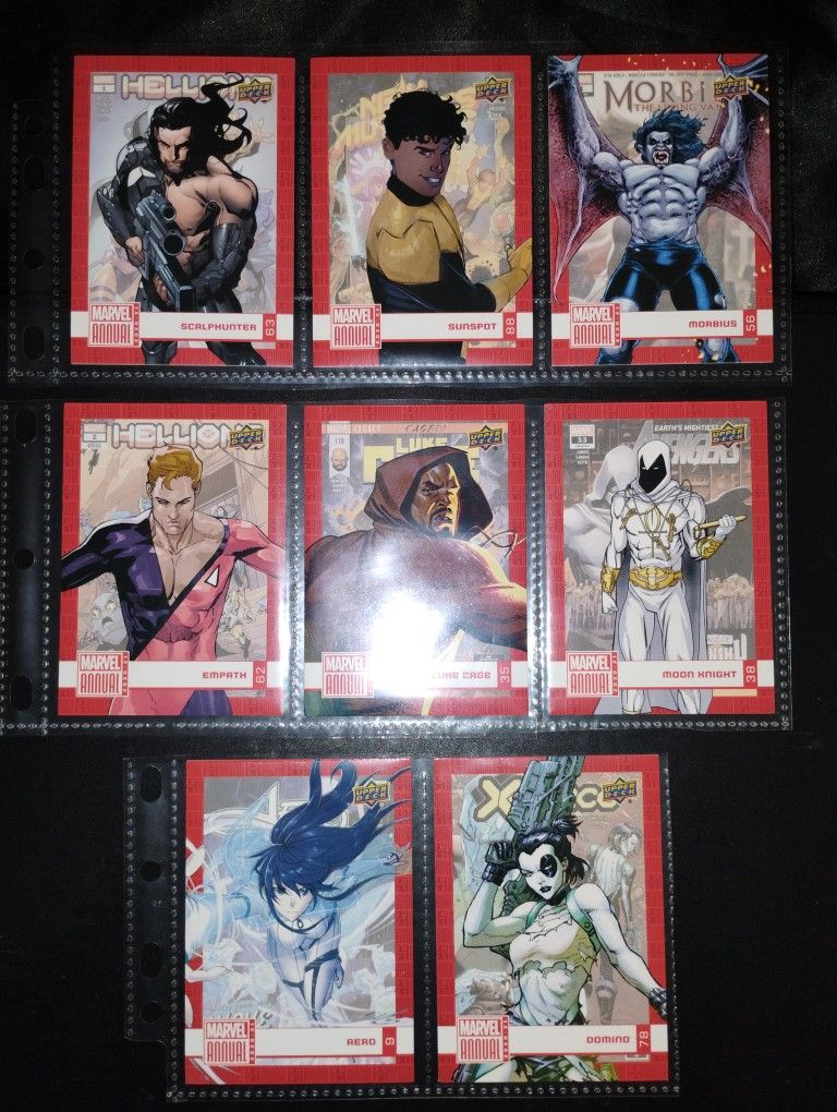 2020-21 Upper Deck Marvel Annual Trading Cards