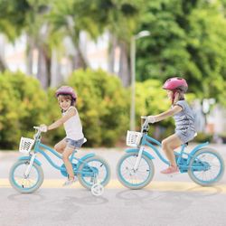Girls Bikes 14–16 Inch – Pink & Blue – Ready to Ride