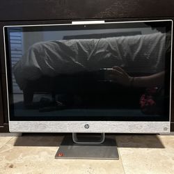 HP 21.45 inch All-in-One Desktop PC FHD Pentium 8GB 128 SSD Windows 11 Home in S Mode Cashmere White