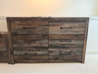 Ashley Dresser and Nightstand