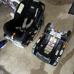 Chico Infant Car Seat And 2 Bases