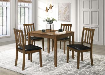 New 5PC Dinning Set with Table and 4 chairs On Sale Now