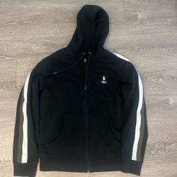 Polo Ralph Lauren Black Zip-Up Hoodie
