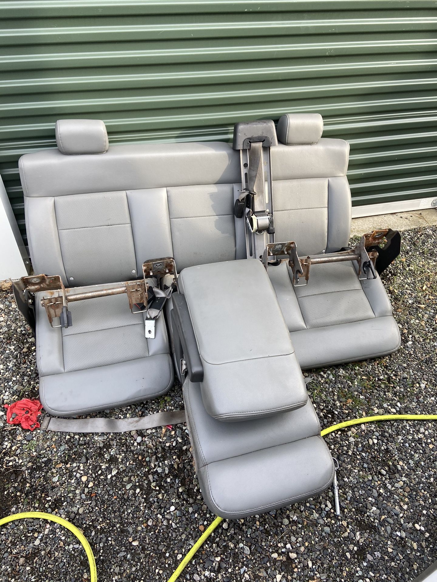 Ford F-150 rear seats and center console