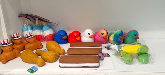 TikTok viral squeezy and squishy JUMBO toys. NEW
