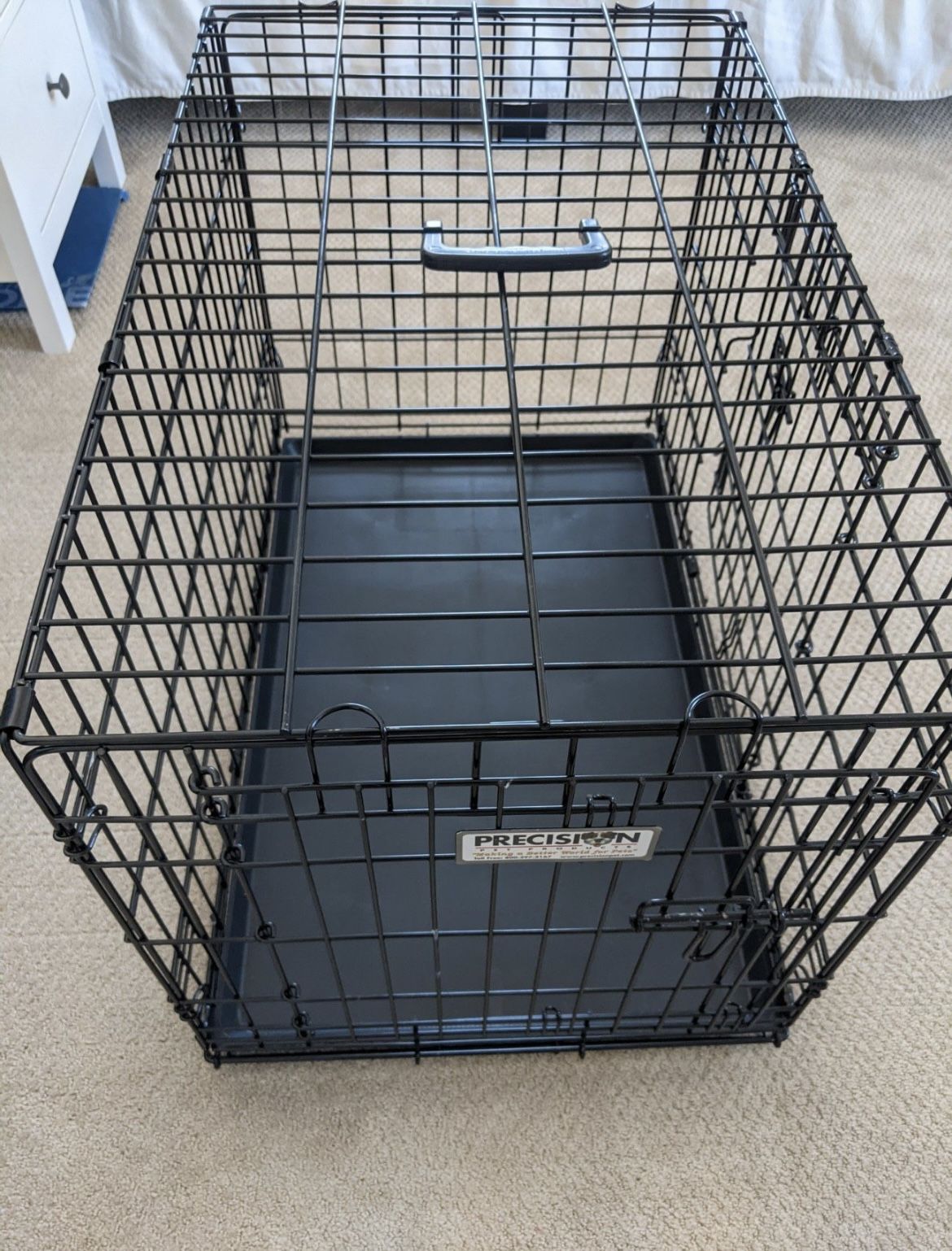 Medium Dog Crate - Folddable With Double Doors