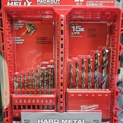 Milwaukee 23 PC Cobalt Drill Bits 