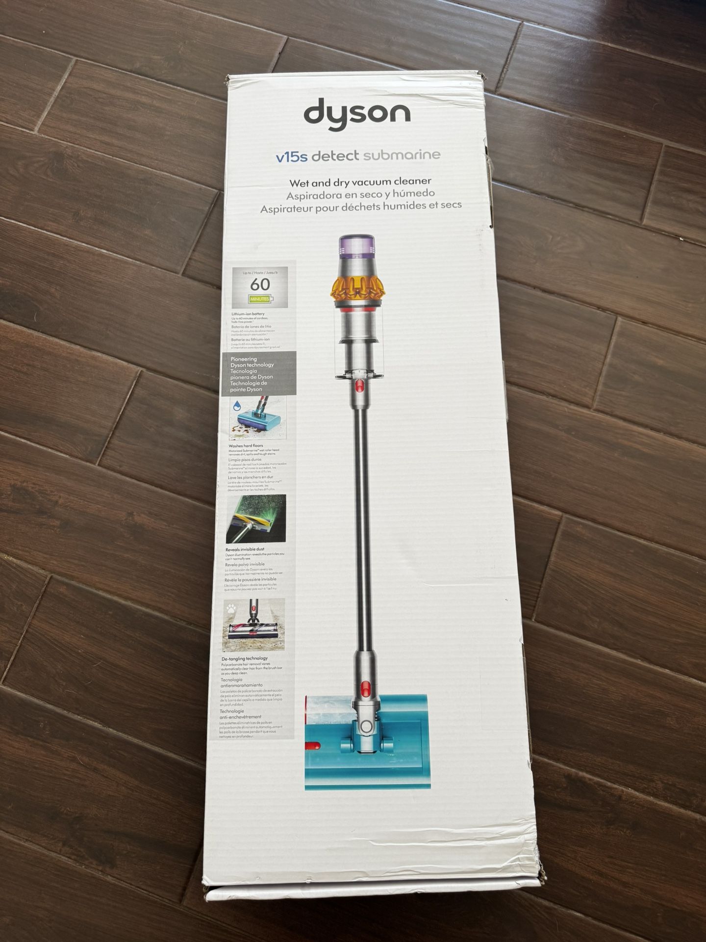 Dyson V15s Detect Submarine Vacuum