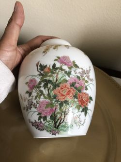 Vintage Signed (YAMA JI) Japan Sugar Jar 