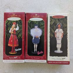Barbie Vintage Hallmark Keepsake Ornaments