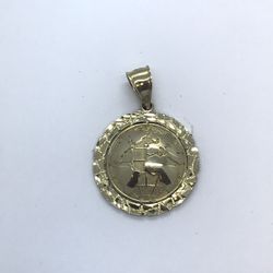 Gold 10k Glode Pendant New 