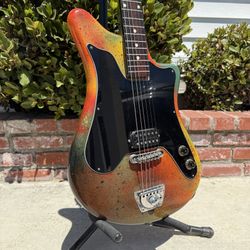 Custom 1960’s Dega morbidoni Italian Electric guitar Modified 