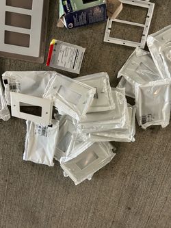 Face plates for light switches