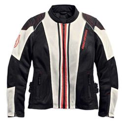 Harley-Davidson® Women's Prairie Winds Mesh Riding Jacket w/ Coolcore 97117-18VW