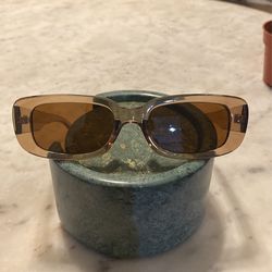 Translucent Maroon Sunglasses