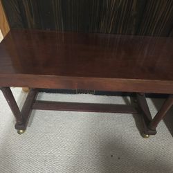 Vintage Mahogany Color Piano Bench