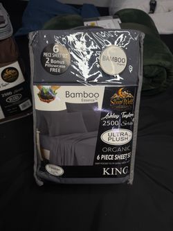 Ashley Taylor 2500 Series King Bamboo Sheet Set