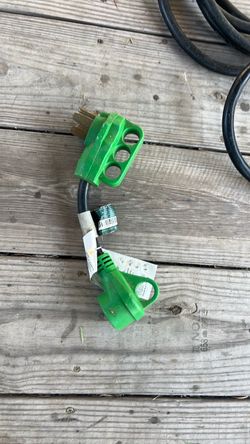 50 Amp to 220 Volt RV Adapter Cord NEMA 5-15P