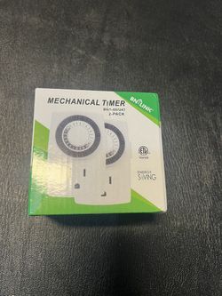 Mechanical Timer 2 Pack