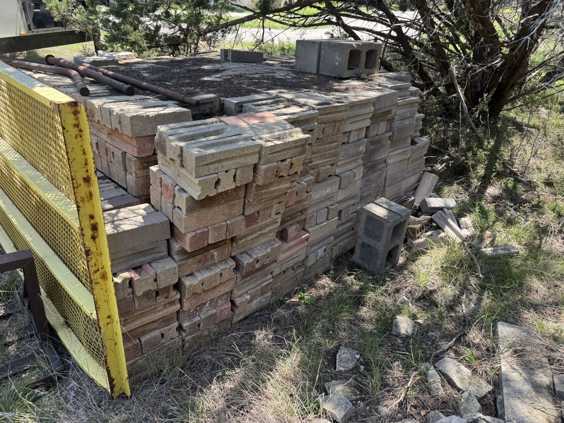 2.5 Pallets Worth Of Construction Bricks