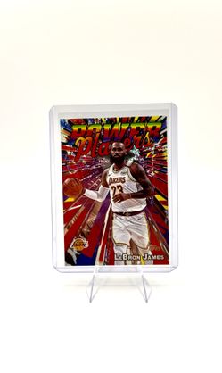 2025-26 Topps Basketball: LeBron James Power Players Insert #PP-7