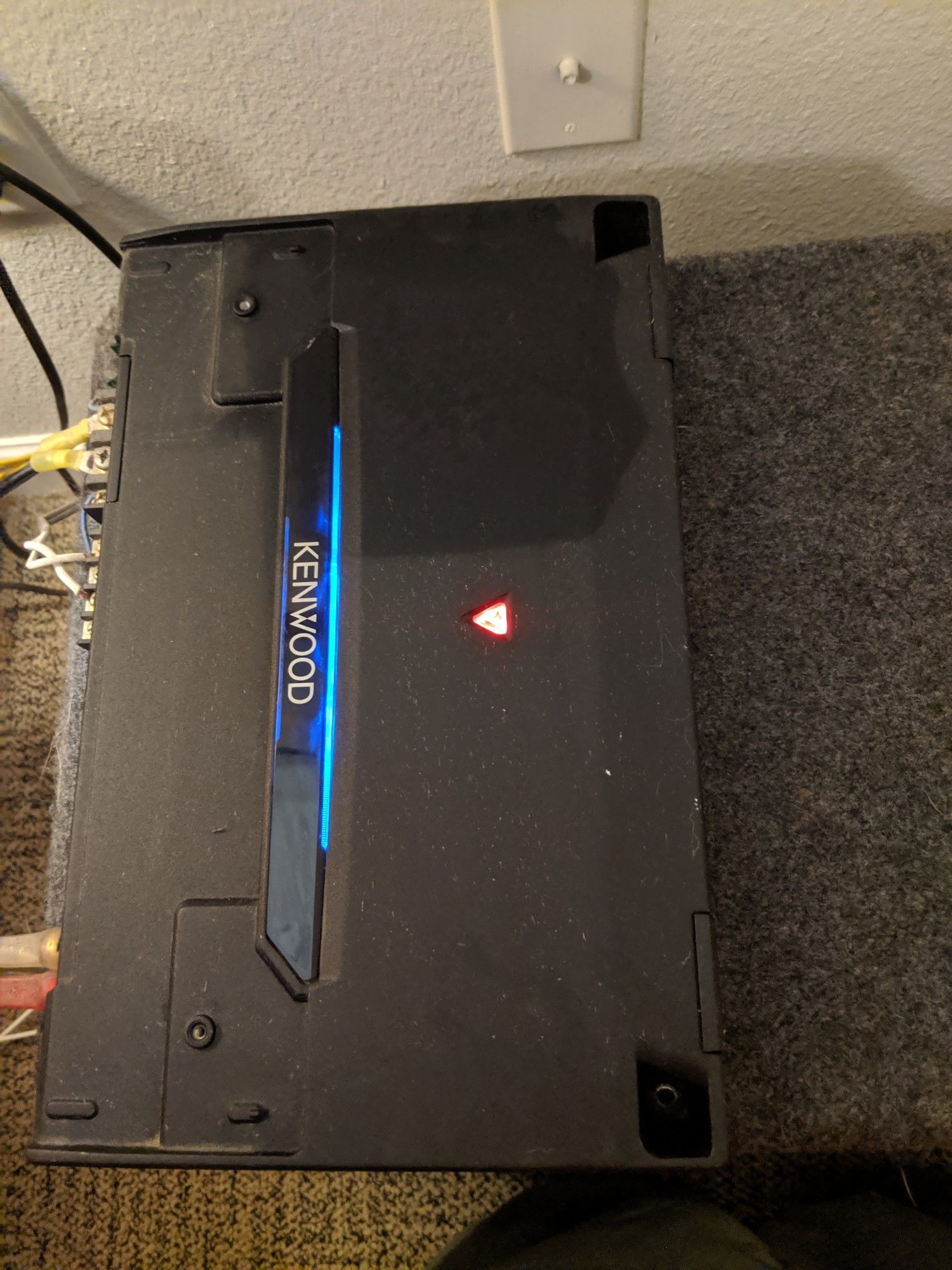 Kicker 2X 12" speakers, Box and Kenwood KAC7204 amplifier for Sale in