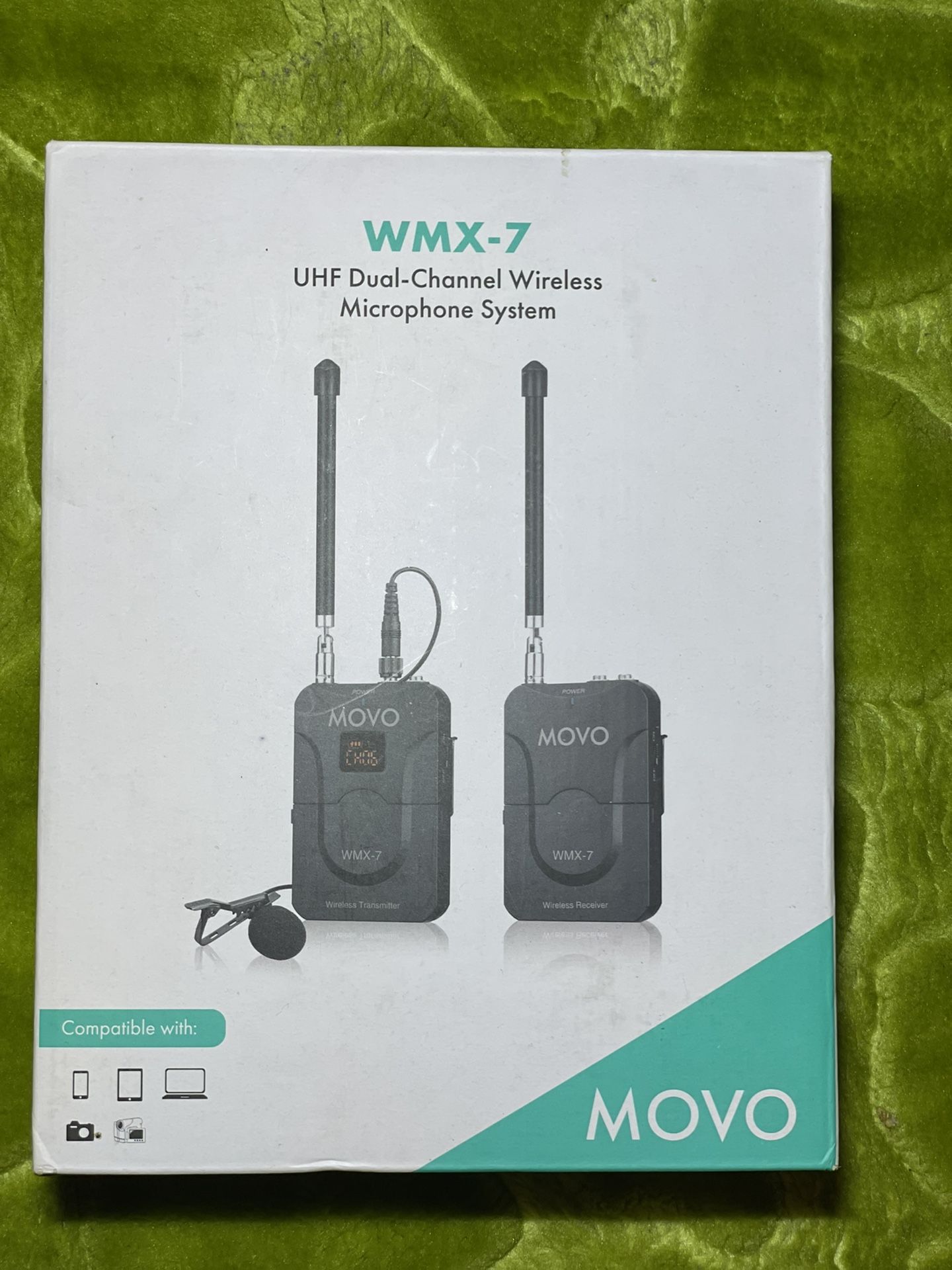 MOVO WMX-7 VHF Wireless Lavalier Microphone