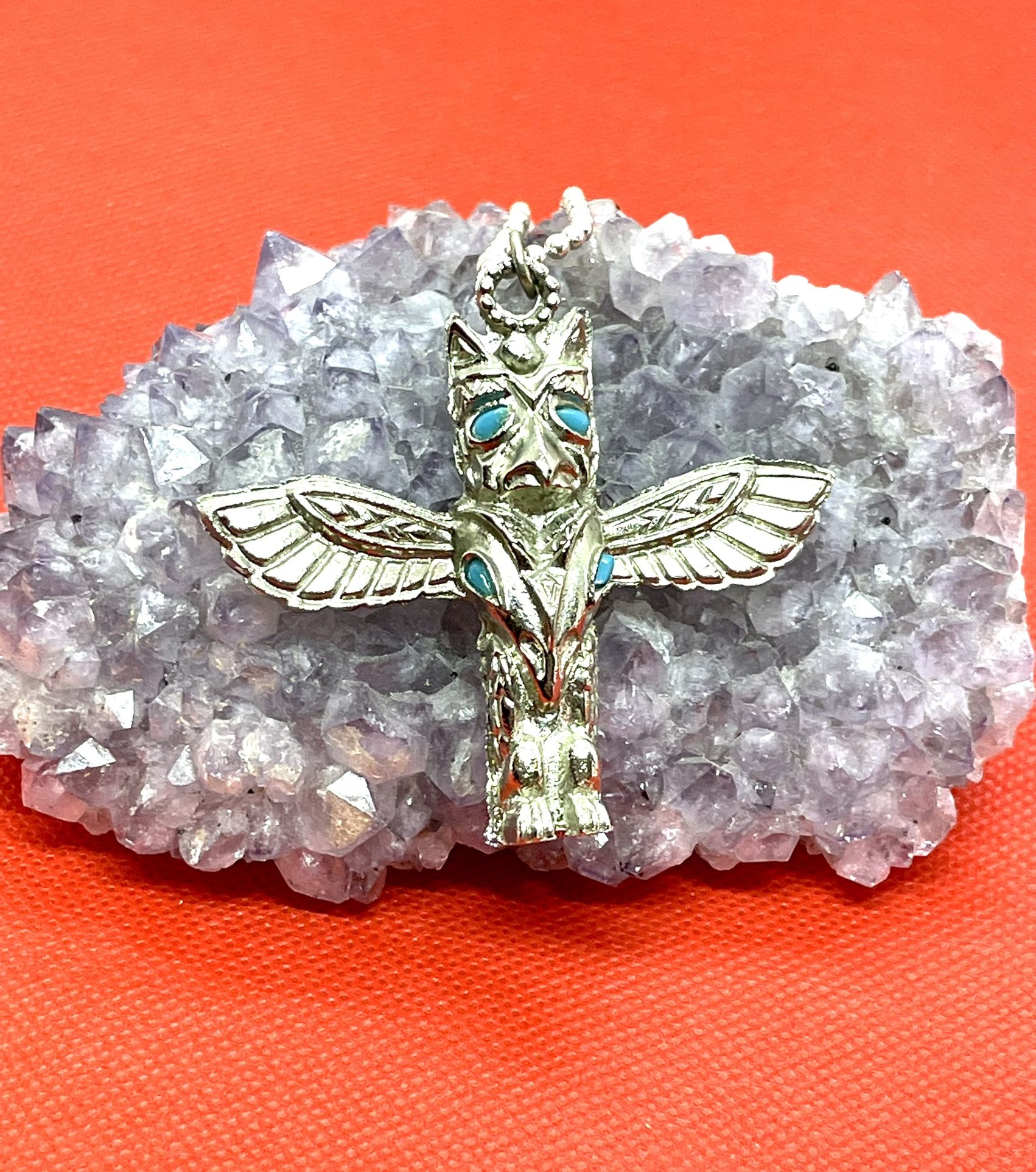 Totem Thunderbird Necklace