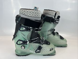 Dalbello Kyra 95 Women’s Ski Boots 25.5 Mondo 299mm Teal – Good Condition