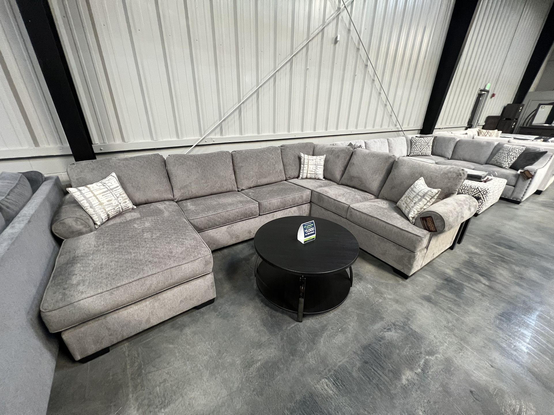 Grey Sectional On Sale Now 