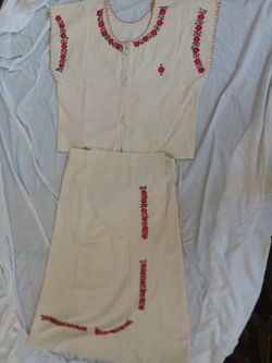 Traje De Manta Dos Piezas Talla S/M