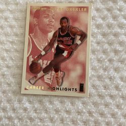 93 Fleer Clyde Drexler #6 of 12