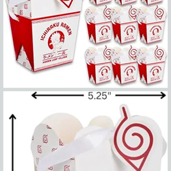 Naruto party boxes