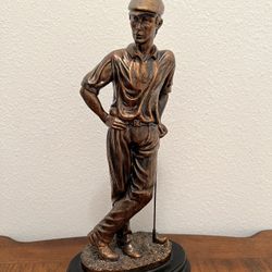 Vintage Waiting Golfer Award