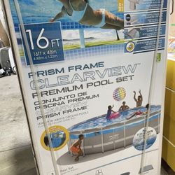 Intex 16x48 Clearview Prism Pool