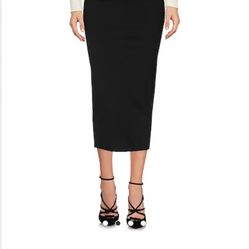 Off White Pencil Skirt