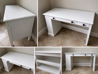 Free White Desk / Vanity Table