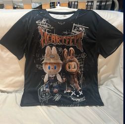 LABUBU black stylist Tshirt XL New