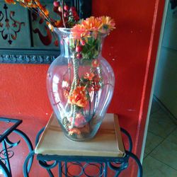 Glass Flower Base