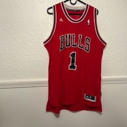 Chicago Bulls Rose Basketball Jersey Size large