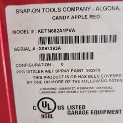 Snap on epic toolbox