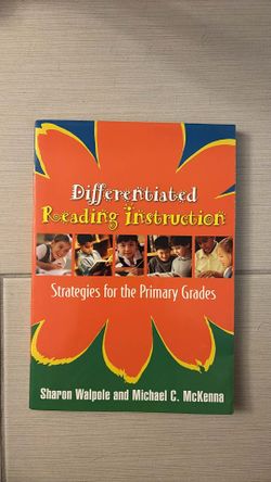 Differentiated Reading Instruction : Strategies For The Primary Graded