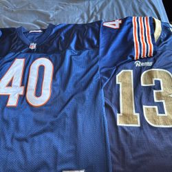 Kurt Warner Gayle Sayers Jersey 