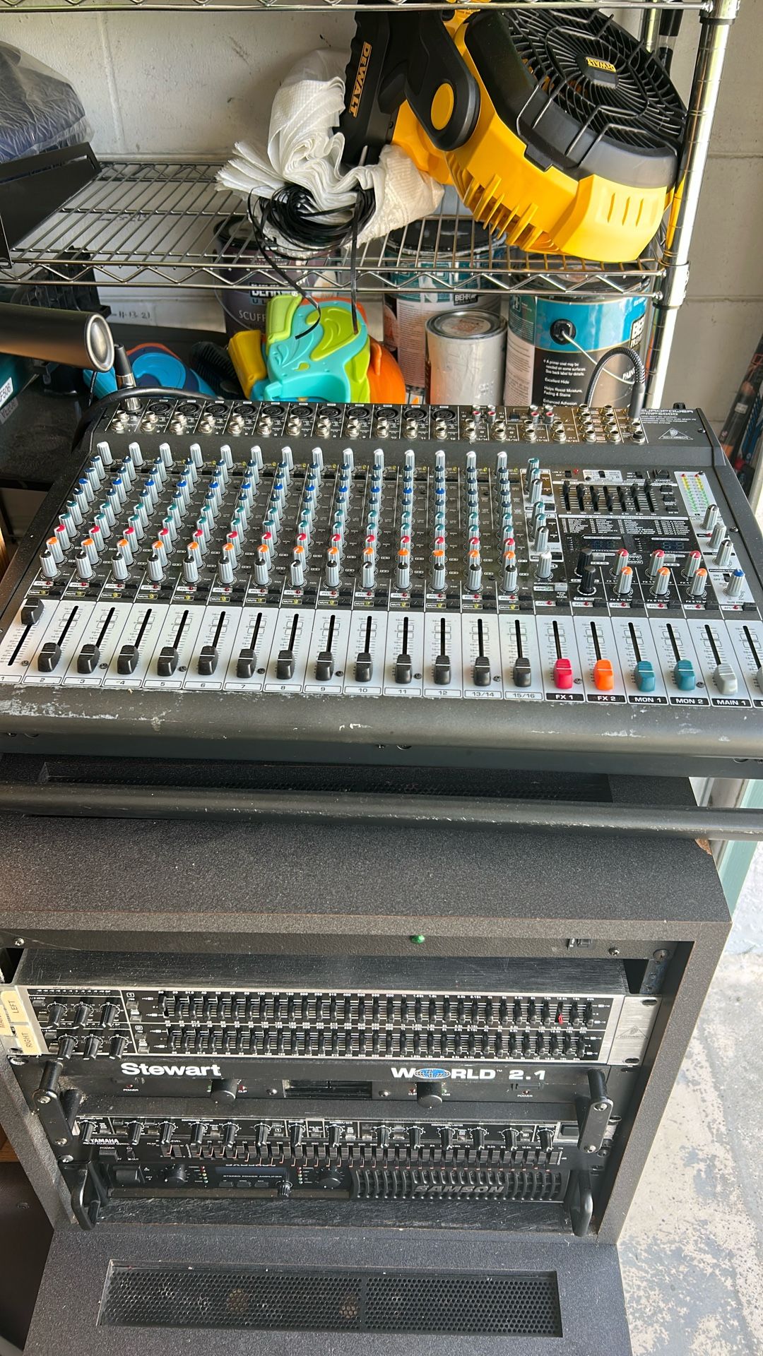 Europower PMP 1600-watt 20-channel Mixer