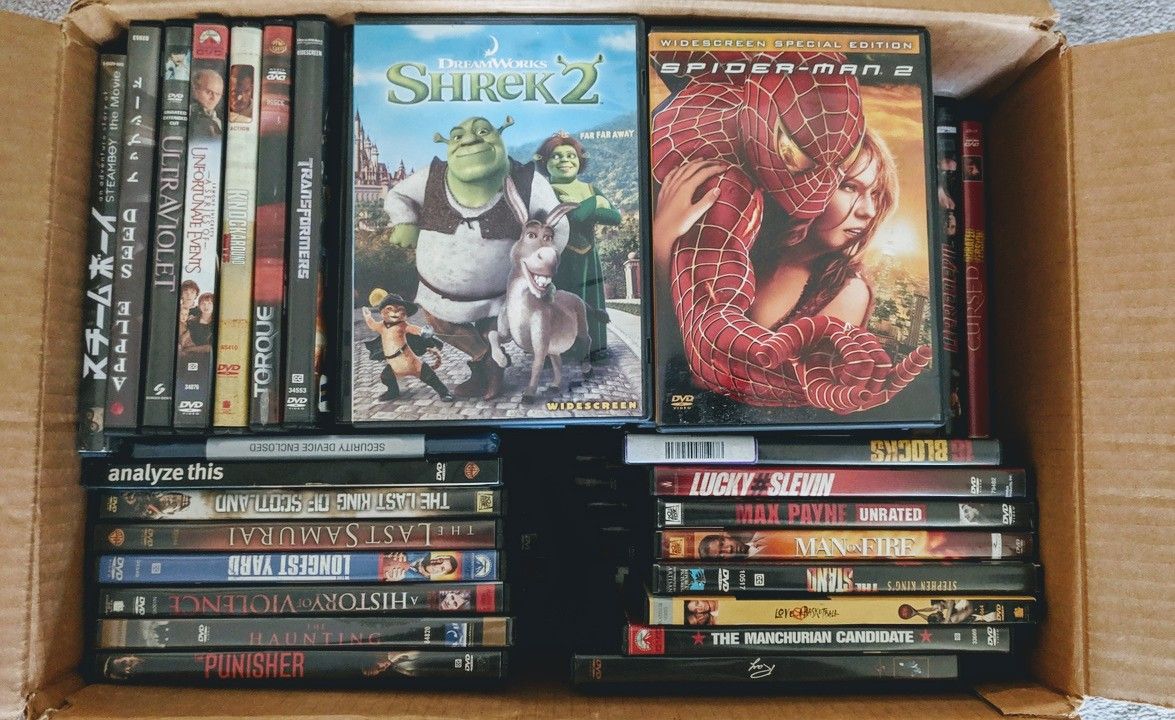 Movies and TV DVD/Blue Ray