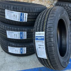 235/65/18 KUMHO CRUGEN  ( 4 NEW TIRES ) INCLUDED INSTALLATION & BALANCED ✅