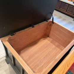 Black Coffee Table With Storage